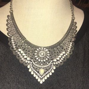 Silver Statement Necklace
